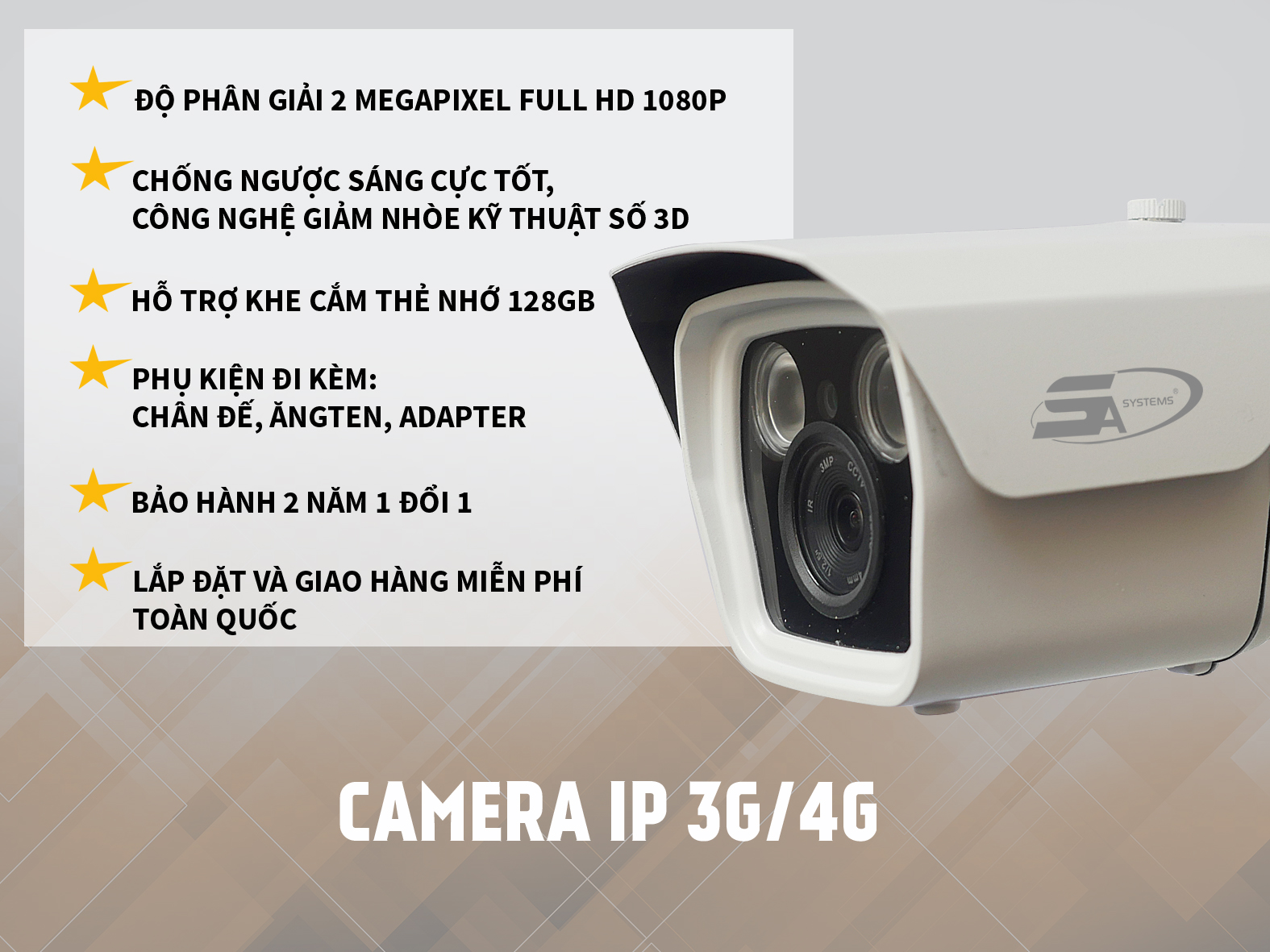 Camera ip 5a 4g lls